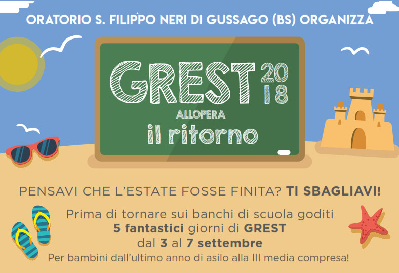 GREST 2018 - ALL'OPERA - IL RITORNO